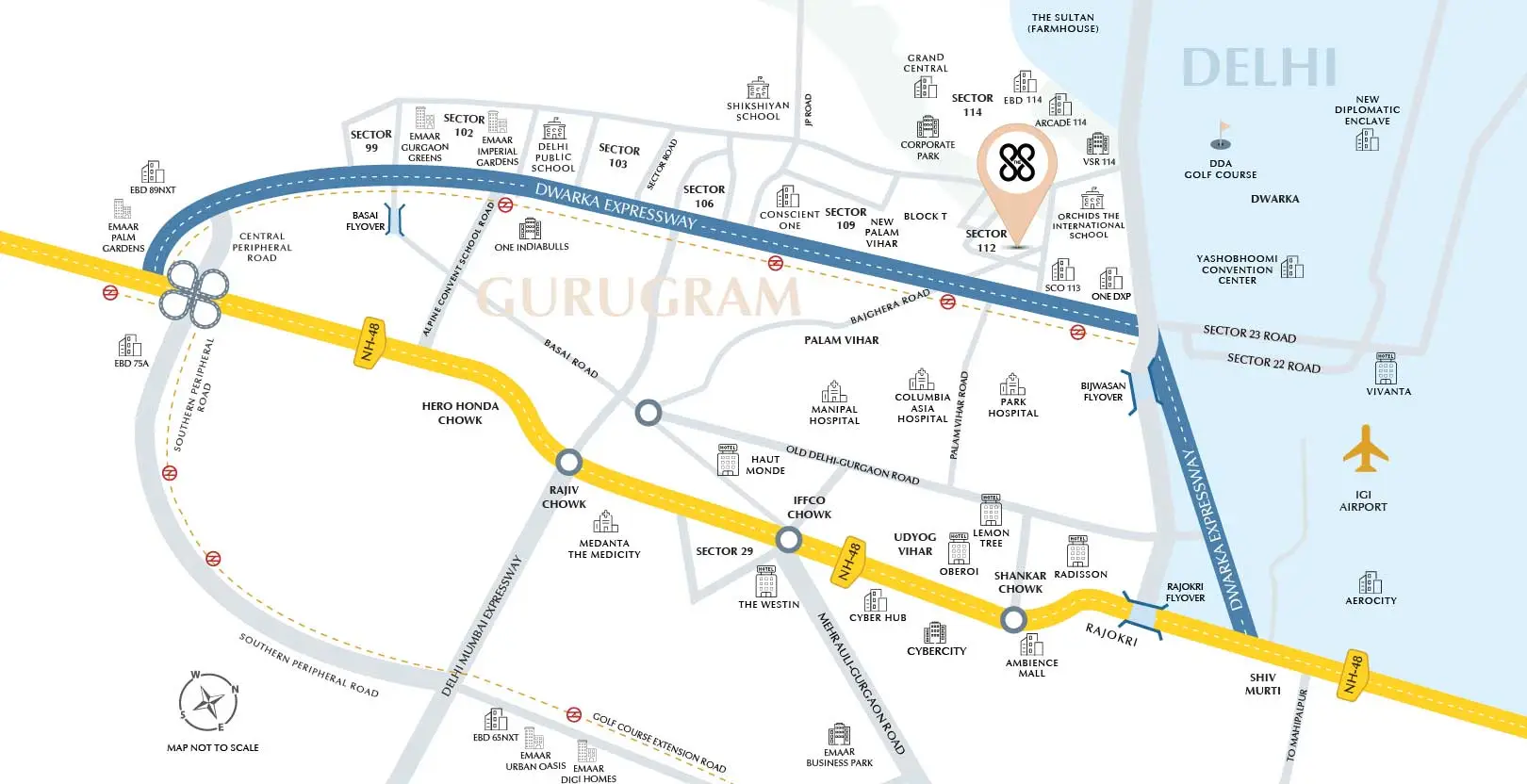 location map